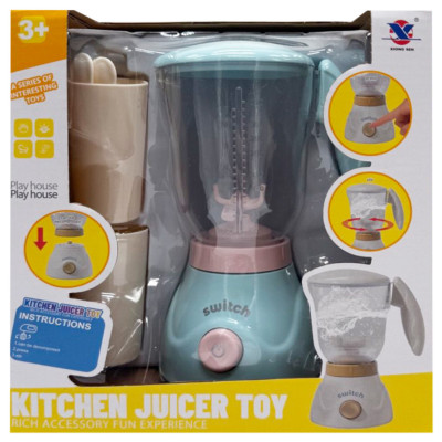 Дитяча побутова техніка "Міксер" XS-25020(Turquoise) звукові ефекти