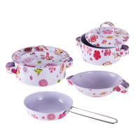Дитячий набір посуду "Kitchenware" 620-B5(White) каструля пательня