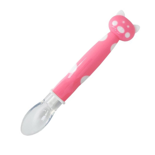 Дитяча силіконова ложка "Хрюшка" MGZ-0114(Pink) Дитяча силіконова ложка "Хрюшка" MGZ-0114(Pink)