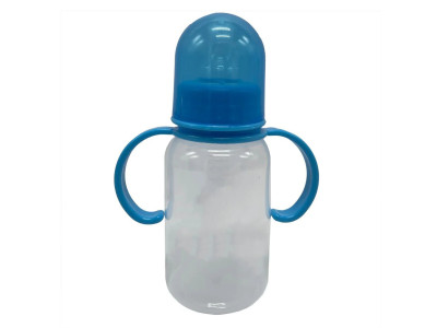 Пляшечка для годування з ручками MGZ-0205(Blue) 150 мл