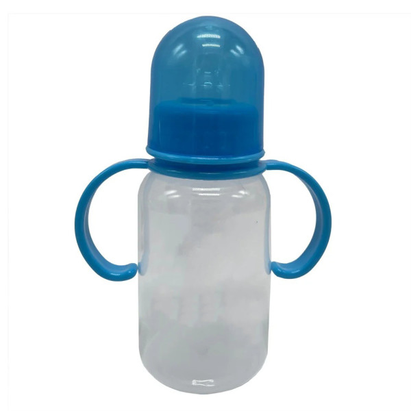 Пляшечка для годування з ручками MGZ-0205(Blue) 150 мл