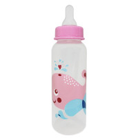 Пляшечка для годування "Кит" MGZ-0206 (Pink) 250 мл