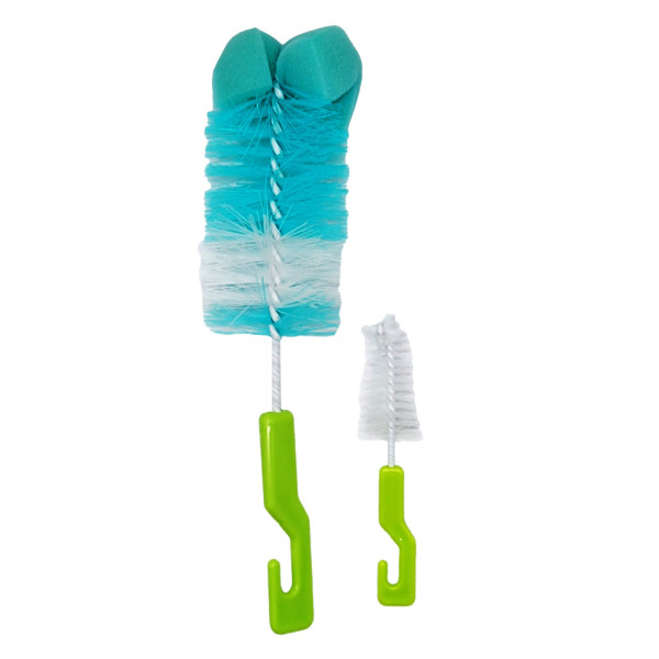 Набір йоржиків для миття пляшечок Mega Zayka MGZ-0211(Turquoise) 2 шт