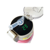 Дитячий термос-поїльник "Зайчик" MGZ-0324(Pink) з індикатором температури 550 мл Дитячий термос-поїльник "Зайчик" MGZ-0324(Pink) з індикатором температури 550 мл