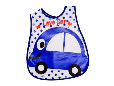 Слинявчик клейончастий "Love Car" MGZ-0605-15 на липучці