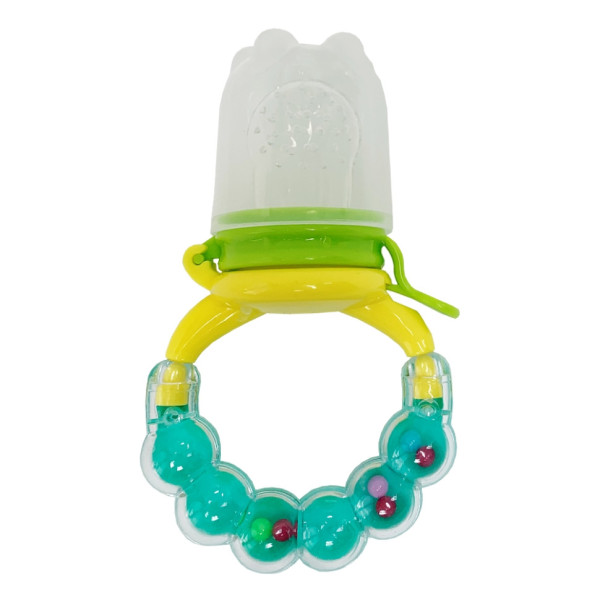 Ніблер для прикорму немовлят MGZ-0005(Turquoise) з брязкальцем Ніблер для прикорму немовлят MGZ-0005(Turquoise) з брязкальцем