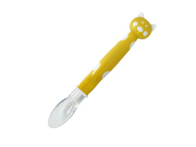 Дитяча силіконова ложка "Хрюшка" MGZ-0114(Yellow)