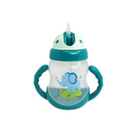 Пляшечка пластикова з ручками MGZ-0322(Green) 250 мл Пляшечка пластикова з ручками MGZ-0322(Green) 250 мл