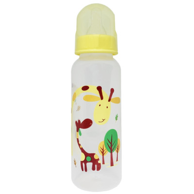 Пляшечка для годування "Жираф" MGZ-0206(Yellow) 250 мл