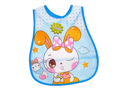 Слинявчик клейончастий "Bunny Wow" MGZ-0605-16 на липучці