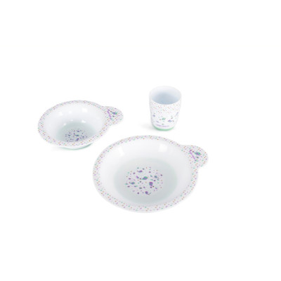 Дитячий набір для годування 6093 (тарілка миска чашка)