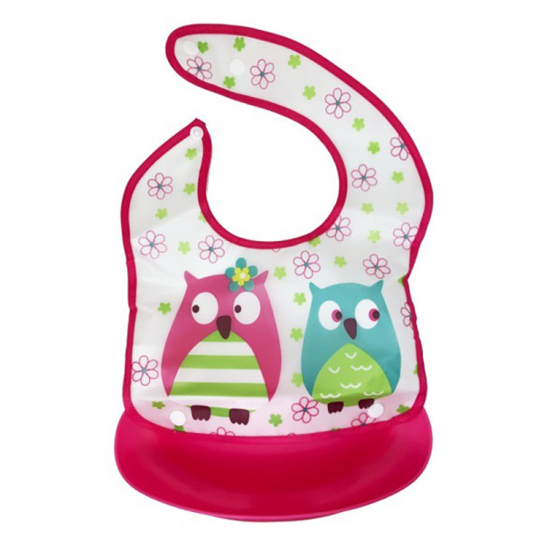 Дитячий слинявчик Трактор MGZ-0602(Crimson Owl) зі знімною кишенею