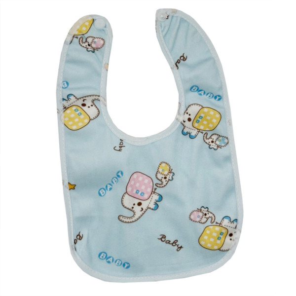 Дитячий тканинний слинявчик MGZ-0600-8 на кнопці