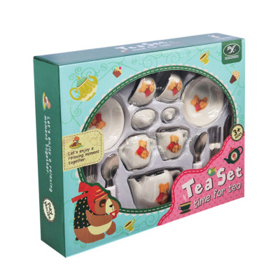Дитячий набір посуду Tea set 868-E6-4 порцеляна 17 предметів