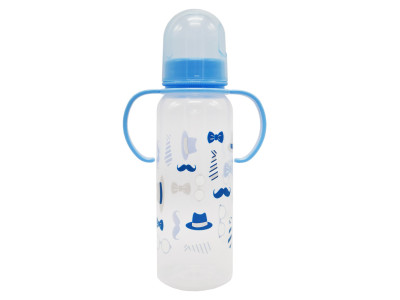 Пляшечка пластикова з ручками MGZ-0207(Blue) 250 мл