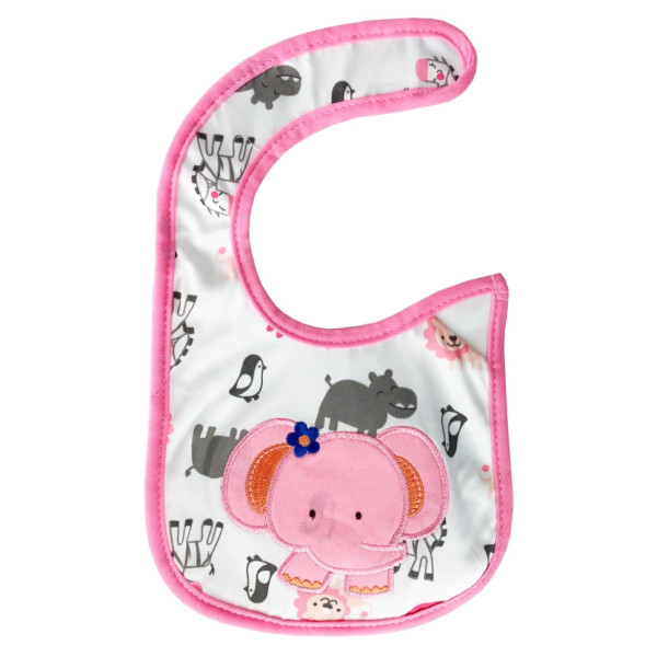 Слинявчик тканинний "Elephant" MGZ-0614-2 на липучці Слинявчик тканинний "Elephant" MGZ-0614-2 на липучці