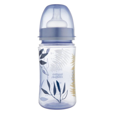 Пляшечка антиколікова з широким отвором Easystart Gold Canpol babies 35/240_blu 240 мл Пляшечка антиколікова з широким отвором Easystart Gold Canpol babies 35/240_blu 240 мл
