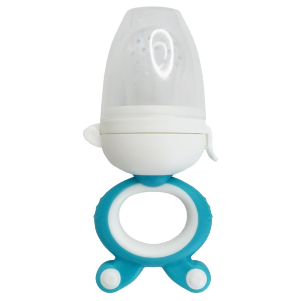 Ніблер для малюків "Зайчик з поршнем" MGZ-0004(Blue) з кришкою Ніблер для малюків "Зайчик з поршнем" MGZ-0004(Blue) з кришкою