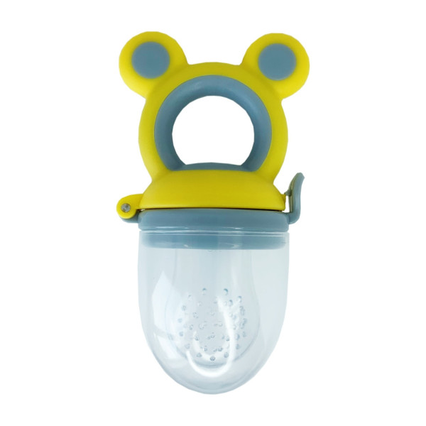 Ніблер для прикорму немовлят "Міккі" MGZ-0009(Yellow-Grey) жовто-сірий Ніблер для прикорму немовлят "Міккі" MGZ-0009(Yellow-Grey) жовто-сірий