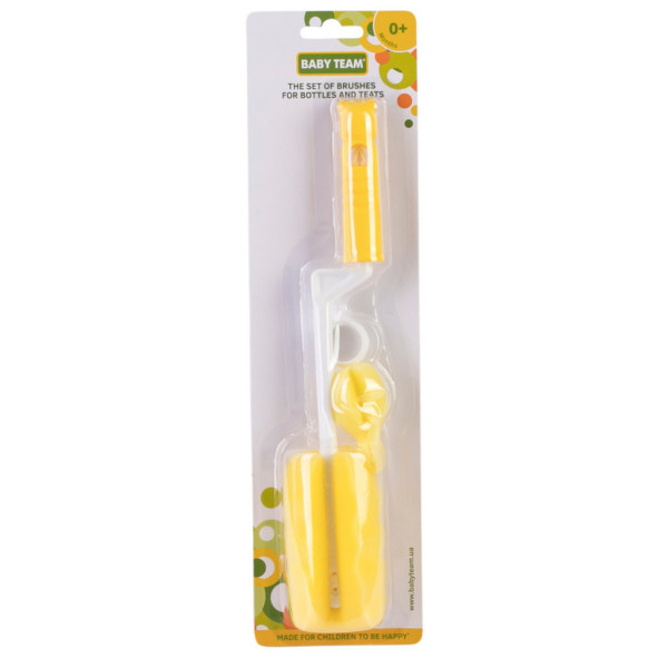 Набір йоржиків поролонових для пляшечок і сосок 1603