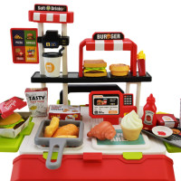 Дитяча іграшкова кухня "Фаст-фуд" 668-159/160(Red) з аксесуарами Дитяча іграшкова кухня "Фаст-фуд" 668-159/160(Red) з аксесуарами
