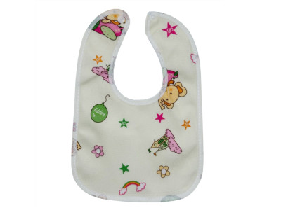 Дитячий тканинний слинявчик MGZ-0600-6 на кнопці