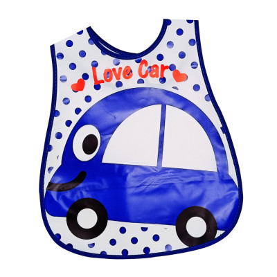 Слинявчик клейончастий "Love Car" Mega Zayka MGZ-0605-15 на липучці