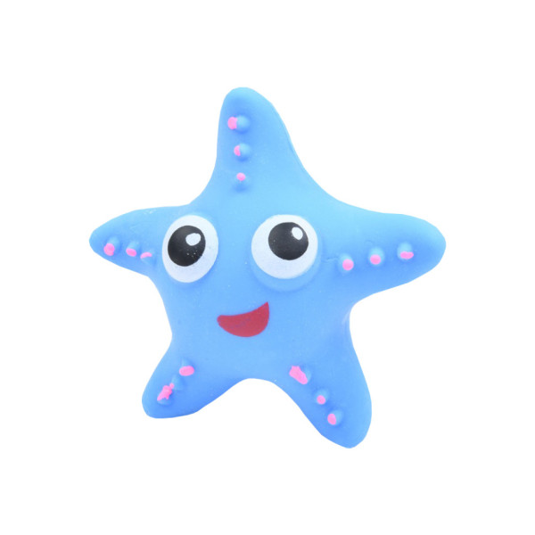 Дитяча іграшка тянучка-антистрес "Морська зірка" MS 4045 10 см Синій Дитяча іграшка тянучка-антистрес "Морська зірка" MS 4045 10 см Синій