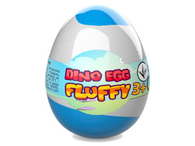Іграшка-антистрес 40 мл. Fluffy Egg Color Magic ТМ Lovin UA 81003