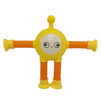 Дитяча іграшка антистрес Телепузик з гнучкими телескопічними лапами ZB-59 з підсвічуванням