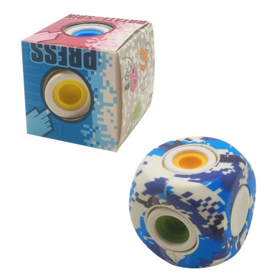 Антистрес кубик-спіннер "MAGIC GYRO CUBE" LK2203-1 Антистрес кубик-спіннер "MAGIC GYRO CUBE" LK2203-1