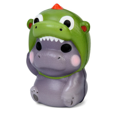 Дитяча іграшка антистрес "Бегемот" MS 4731-3 розмір 10 см