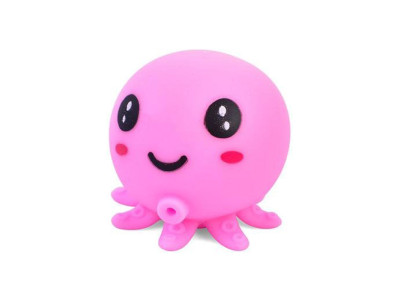 Дитяча іграшка-антистрес "Восьминіг" MS 3951(Pink) з борошном 75 см