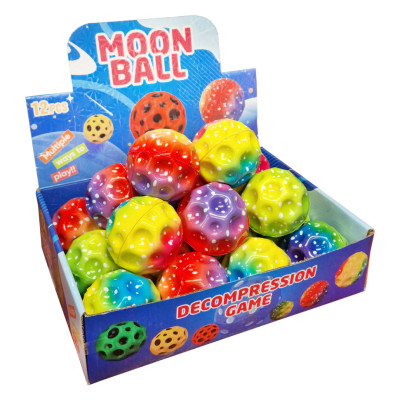М'яч надстрибучий стрибун "MOON BALL" 131MB кольоровий в асортименті
