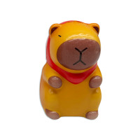 Іграшка-антистрес Сквіш "Капібара в шапочці" MS 4734-1 з ароматом 9 см