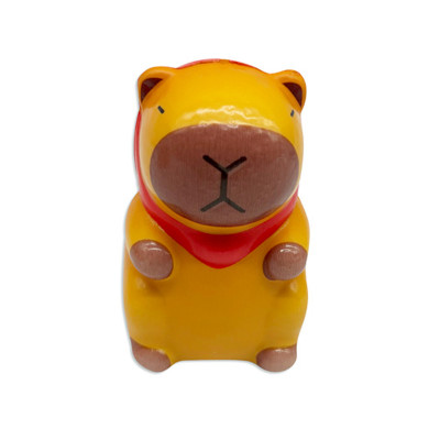 Іграшка-антистрес Сквіш "Капібара в шапочці" MS 4734-1 з ароматом 9 см