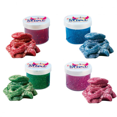 Слайм "Mi-mi Slimi - з глітером" 71821 (укр.) - 0100 кг Слайм "Mi-mi Slimi - з глітером" 71821 (укр.) - 0100 кг