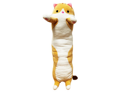 М'яка іграшка антистрес "Кіт батон" K15225, 70 см