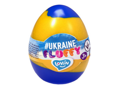 Іграшка-антистрес 40 мл. Fluffy #Ukraine TM Lovin 81004