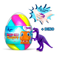 Флаффі-лізун у яйці DINO EGG з динозавриком 140мл 80091