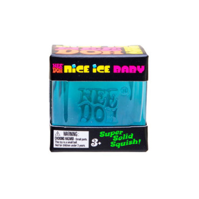 Дитяча іграшка-антистрес Міні-кубик льоду NeeDoh TSNCBND(Blue)