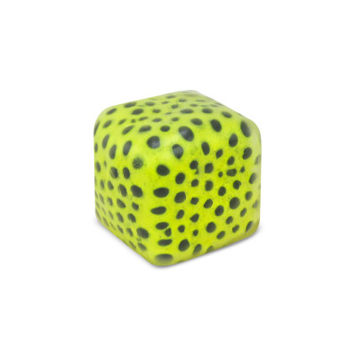Антистрес Неоновий куб з кульками YD2565(Yellow) 5×5×5 см