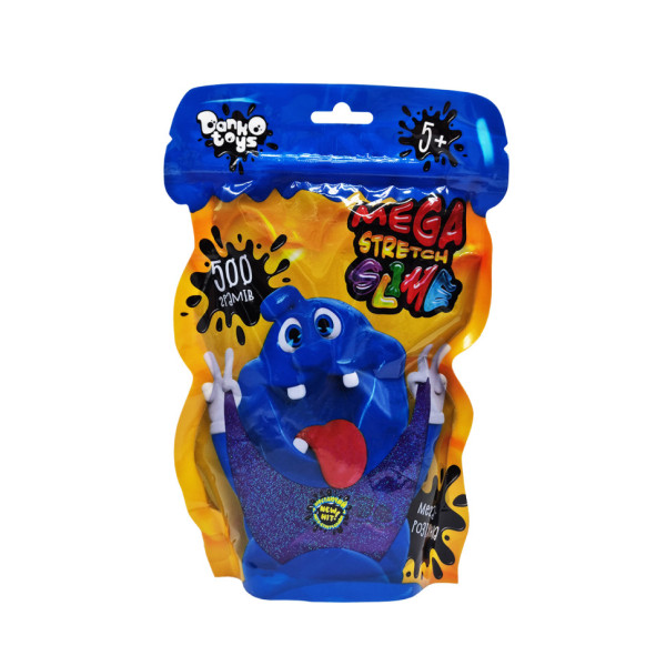 Лізун-антистрес "Mega Stretch Slime" SLM-12-01U 500 гр Фіолетовий Лізун-антистрес "Mega Stretch Slime" SLM-12-01U 500 гр Фіолетовий