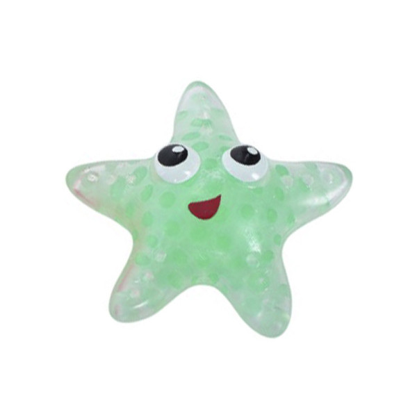 Дитяча іграшка-антистрес "Морська зірка" MS 3666(Green) з орбізом 10 см