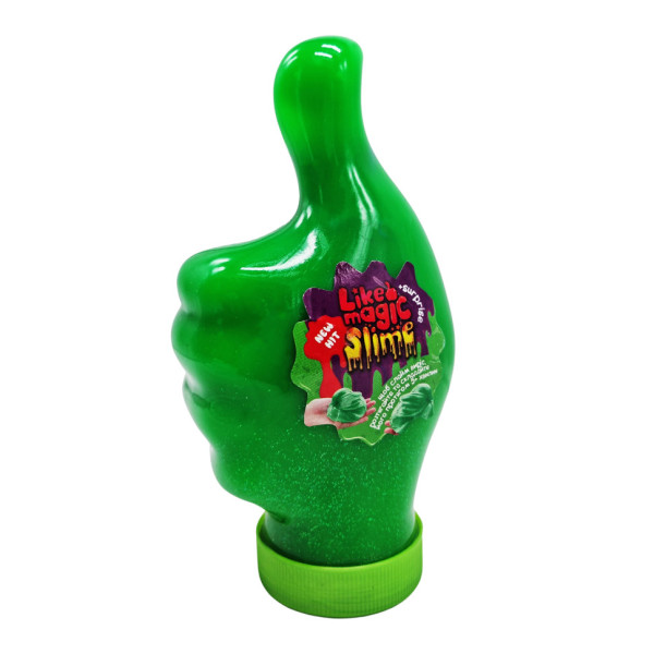 Вязка маса слайм "LIKE Magic Slime" LMS-01-01U 300 гр Зелений