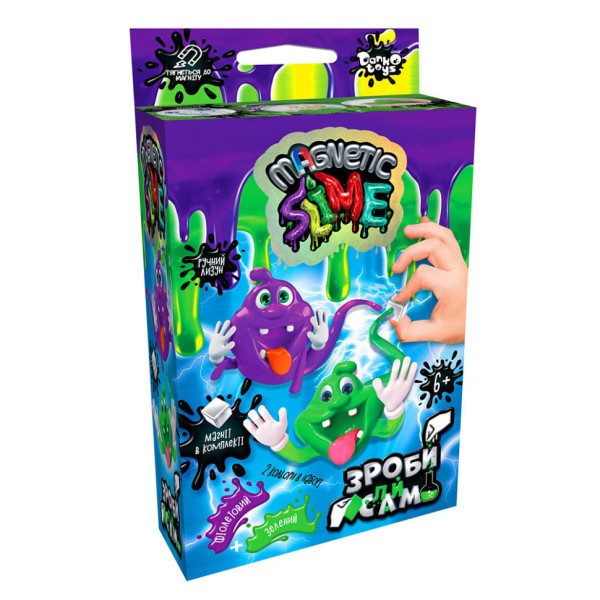 Безпечний набір для проведення дослідів "Crazy Slime Magnetic" SLM-Mg-02-01U02U міні Вид 2 Безпечний набір для проведення дослідів "Crazy Slime Magnetic" SLM-Mg-02-01U02U міні Вид 2