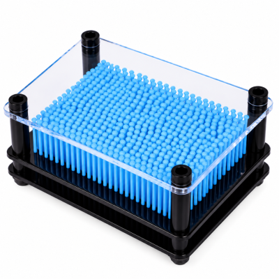 Обємна панель-антистрес з рухомими елементами "3D Пін Арт" MK 5967(Light-Blue) світло-блакитний