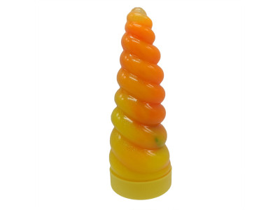 Вязка маса "Unicorn Slime" UNS-02-01U густий лизун Orange-Yellow