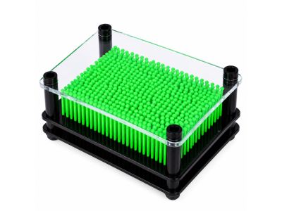 Обємна панель-антистрес з рухомими елементами "3D Пін Арт" MK 5967(Green) зелений Обємна панель-антистрес з рухомими елементами "3D Пін Арт" MK 5967(Green) зелений