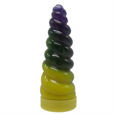 Вязка маса "Unicorn Slime" UNS-02-01U густий лизун Yellow-Violet